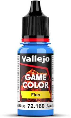 Vallejo: 72.160 - Game Color - Fluo - Blue (18 ml)