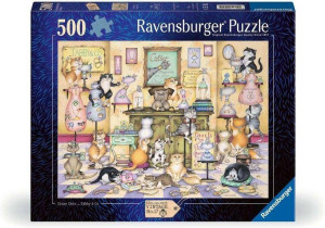 Puzzle 500 Szalone koty