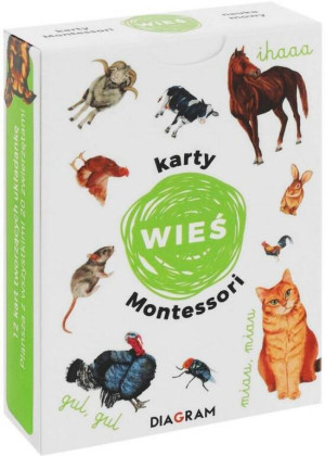 Karty Montessori. Wieś
