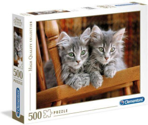 Puzzle 500. High Quality Collection. Kittens. Koty