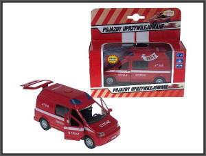 Auto Van. Straż pożarna z dźwiękiem 14cm