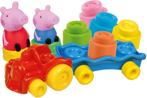 Clemmy. Klocki. Pociąg. Świnka Peppa