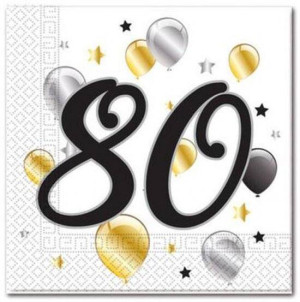 Serwetki papierowe Balloons 80 33 x33 20szt