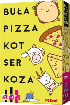 Buła, Pizza, Kot, Ser, Koza