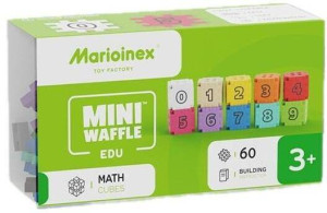 Mini Waffle 60 elementów. Kostki matematyczne
