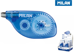 Korektor Milan w taśmie dla lewo i praworęcznych 5 mm x 8 m