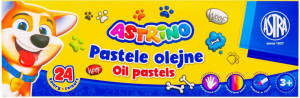 Pastele olejne 24 kolory ASTRA