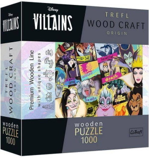 Puzzle drewniane 1000. Zlot złoczyńców