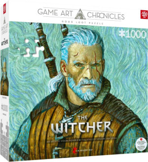 Puzzle 1000. Wiedźmin: Geralt & Vincent van Gogh