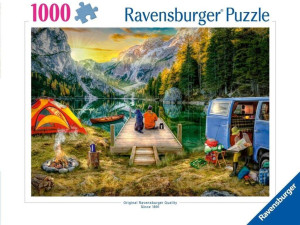 Puzzle 1000 Na kempingu