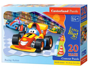 Puzzle 20. Maxi. Racing action