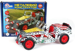 Zestaw konstrukcyjny samochód retro