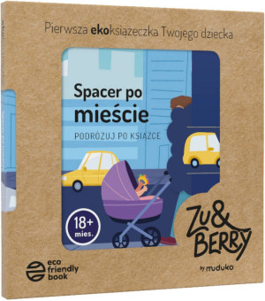 Spacer po mieście. Podróżuj po książce 18 mies.+