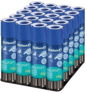Klej w sztyfcie 20g Pelifix Stick. 20 sztuk