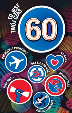 Kartka okolicznościowa. Urodziny 60. US04