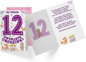 Karnet 12 Urodziny