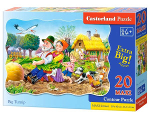 Puzzle 20 maxi. Rzepka