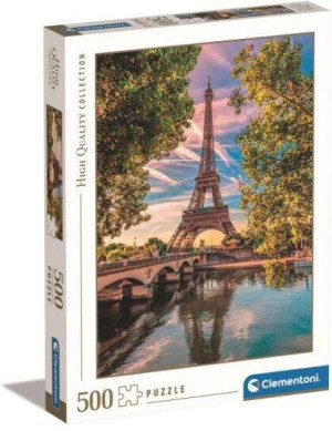Puzzle 500. Along the Seine. 35524