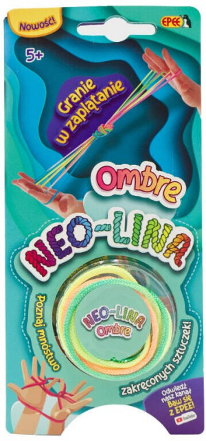 Neo-lina OMBRE pomarańczowo-żółto-zielony