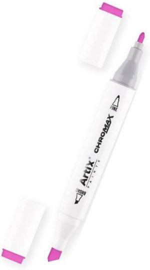 Marker Chromax z 2 końcówk. vivid pink 6 (6szt)