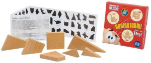 Edukacyjne puzzle drewniane. Seria HEY!
