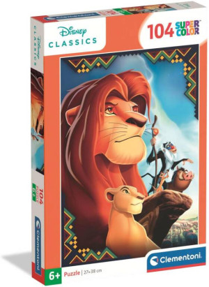 Puzzle 104 Super Color The Lion King