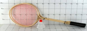 Badminton drewniany
