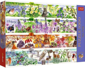 Puzzle 1000 Cztery pory roku TREFL