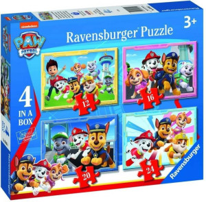 Puzzle 4w1. Drużyna Psi Patrol