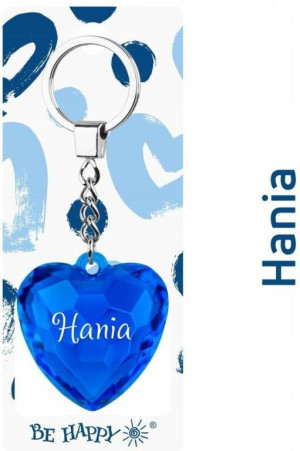 Brelok serce Hania