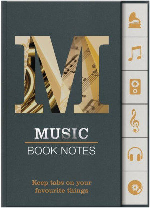 Book Notes - Music - zakładki znaczniki muzyka