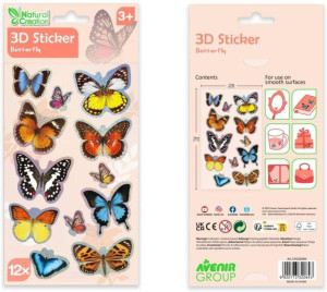 Naklejki 3D - Motyl