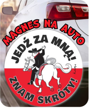 Magnes na auto SKRÓTY
