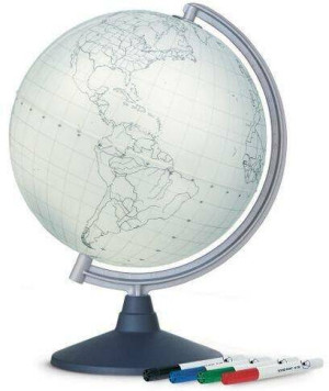 Globus 300 konturowy. Blank