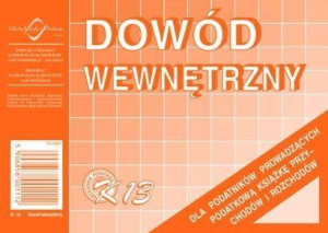Dowód wewnętrzny A6 K13