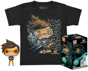 Funko T-shirt Overwatch Tracer L + figurka