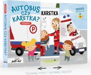 Rozsuwanki-niespodzianki. Autobus czy karetka?