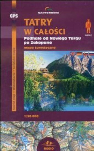 Tatry w całości. Mapa 1 :50 000