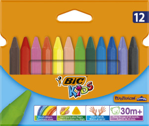 Kredki Plastidecor Triangle KIDS 12 kolorów