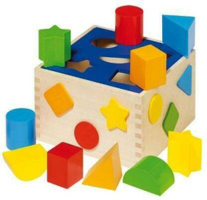 Sorter kształtów drewniany