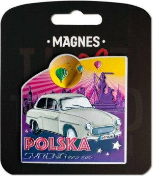 Magnes. I love Poland. Polska. ILP-MAG-A-PL-17