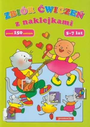 Zbiór ćwiczeń z naklejkami 5-7 lat