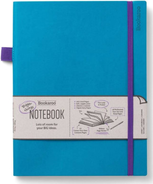Bookaroo Notatnik Journal duży. Turkusowy
