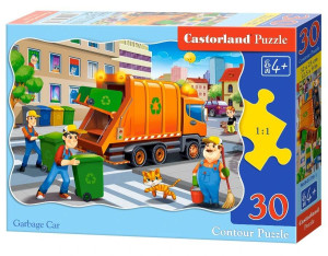 Puzzle 30 Garbage Car