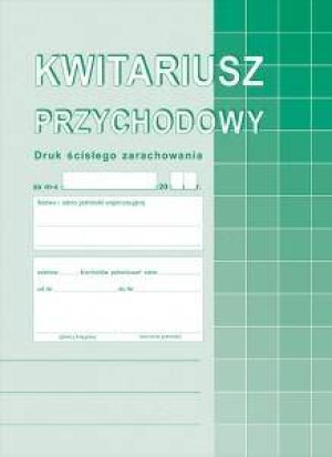 Kwitariusz przychodowy