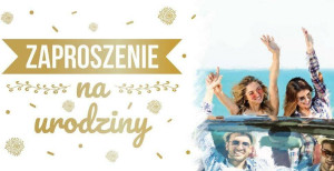 Zaproszenie Urodziny. Z123 (10 szt.)