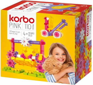 Klocki Korbo Pink 110 elementów