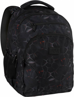 Plecak 3-komorowy Backup Techno Red Derform