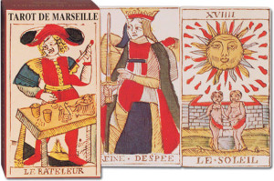 Karty do gry. Tarot Marsylski