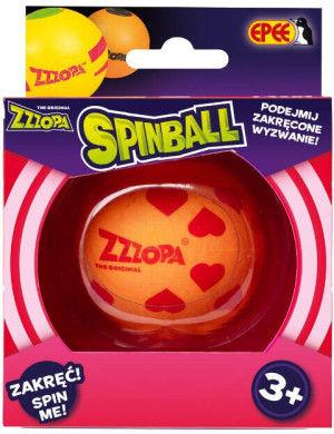 EP Spinball - Zakręcona zabawa, pomarańczowa piłeczka